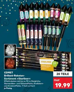 Kaufland COMET Brillant Raketen Sortiment Starliner Angebot