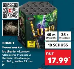 Kaufland COMET Feuerwerksbatterie Lumo Angebot