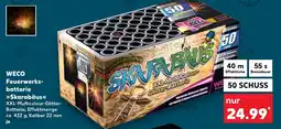 Kaufland WECO Feuerwerksbatterie Skarabäus Angebot