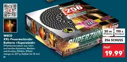 Kaufland WECO XXL-Feuerwerksrohr Batterie Superzündi Angebot