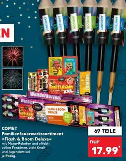 Kaufland COMET Familienfeuerwerkssortiment Flash & Boom Deluxe Angebot