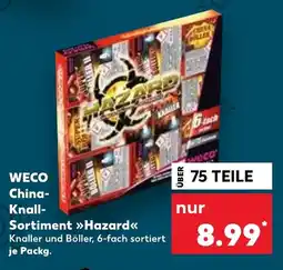 Kaufland WECO China Knall Sortiment Hazard Angebot