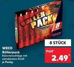 Kaufland WECO Böllerpack Angebot
