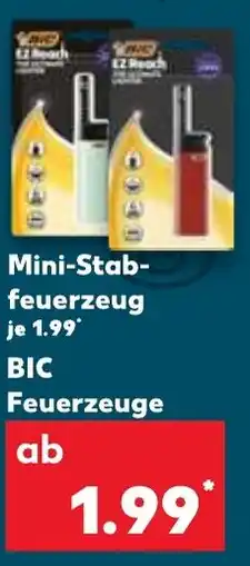 Kaufland BIC Mini-Stabfeuerzeug Angebot