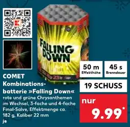 Kaufland COMET Kombinationsbatterie Falling Down Angebot