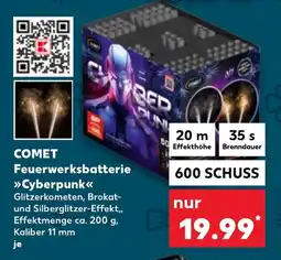 Kaufland COMET Feuerwerksbatterie Cyberpunk Angebot