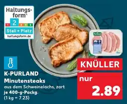 Kaufland K-PURLAND Minutensteaks Angebot