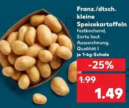 Kaufland Franz./dtsch. kleine Speisekartoffeln Angebot
