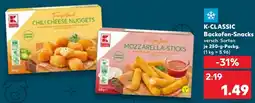Kaufland K-CLASSIC Backofen Snacks Angebot