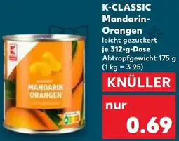 Kaufland K-CLASSIC Mandarin Orangen Angebot