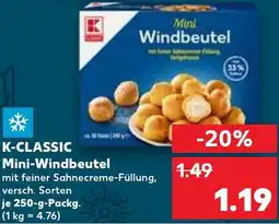 Kaufland K-CLASSIC Mini-Windbeutel Angebot