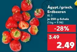 Kaufland Ägypt./griech. Erdbeeren Angebot