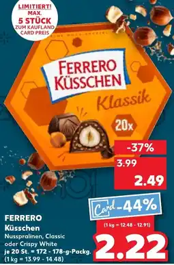 Kaufland FERRERO Küsschen Angebot