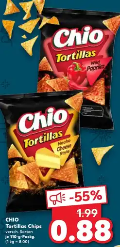 Kaufland CHIO Tortillas Chips Angebot