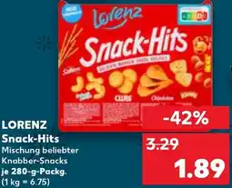 Kaufland LORENZ Snack-Hits Angebot