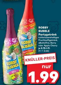 Kaufland ROBBY BUBBLE Partygetränk Angebot