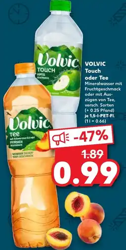 Kaufland VOLVIC Touch oder Tee Angebot