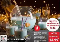 Kaufland BOHEMIA CRISTAL Bowle-Set Angebot