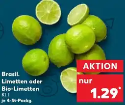 Kaufland Brasil. Limetten oder Bio-Limetten Angebot