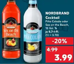 Kaufland NORDBRAND Cocktail Angebot