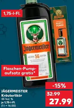 Kaufland JÄGERMEISTER Kräuterlikör Angebot
