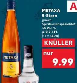 Kaufland METAXA 5-Stern Angebot