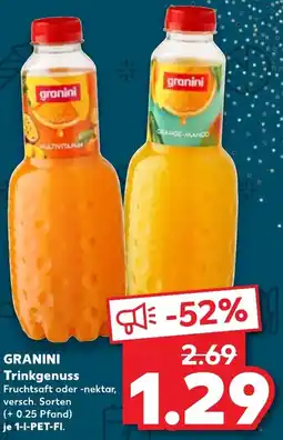 Kaufland GRANINI Trinkgenuss Angebot