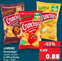 Kaufland LORENZ Crunchips Angebot