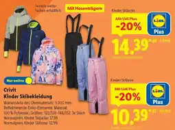 Lidl Crivit Kinder Skibekleidung Angebot