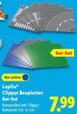 Lidl Lupilu Clippys Bauplatten 6er-Set Angebot
