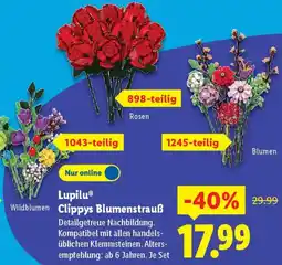 Lidl Lupilu Clippys Blumenstrauß Angebot