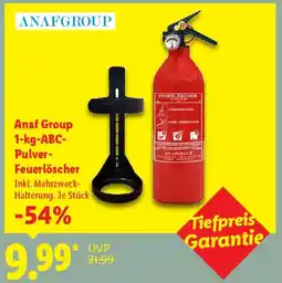 Lidl Anaf Group 1-kg-ABC Pulver Feuerlöscher Angebot