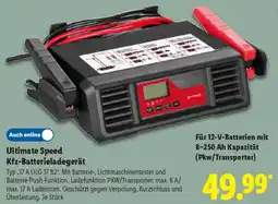Lidl Ultimate Speed Kfz-Batterieladegerät Angebot