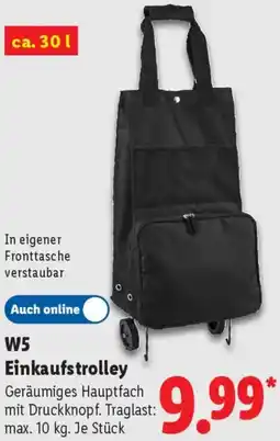 Lidl W5 Einkaufstrolley Angebot