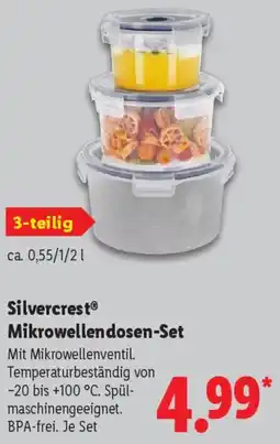 Lidl Silvercrest Mikrowellendosen-Set Angebot