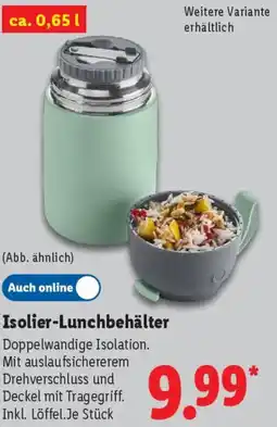 Lidl Isolier-Lunchbehälter Angebot
