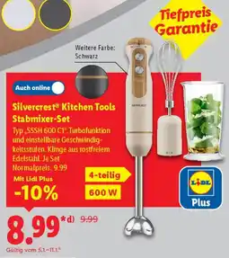 Lidl Silvercrest Kitchen Tools Stabmixer-Set Angebot