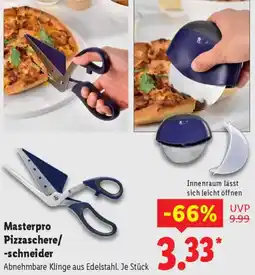 Lidl Masterpro Pizzaschere/ -schneider Angebot