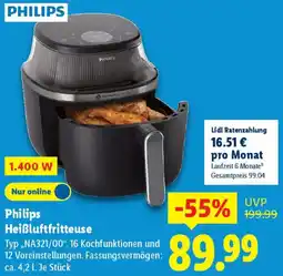 Lidl Philips Heißluftfritteuse Angebot