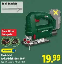 Lidl Parkside Akku-Stichsäge, 20 V Angebot