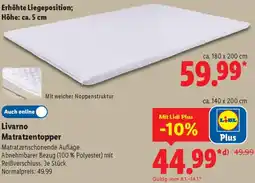 Lidl Livarno Matratzentopper Angebot