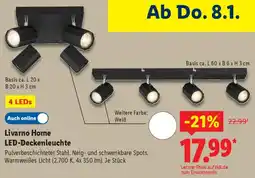 Lidl Livarno Home LED-Deckenleuchte Angebot