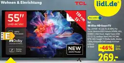 Lidl TCL 4K-Ultra-HD Smart-TV Angebot