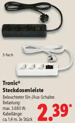 Lidl Tronic Steckdosenleiste Angebot
