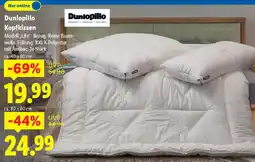 Lidl Dunlopillo Kopfkissen Angebot