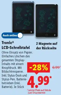 Lidl Tronic LCD-Schreibtafel Angebot