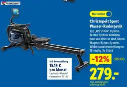 Lidl Christopeit Sport Wasser-Rudergerät Angebot