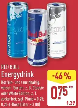 Aldi Nord RED BULL Energydrink Angebot
