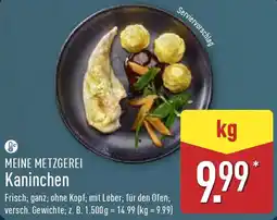 Aldi Nord MEINE METZGEREI Kaninchen Angebot