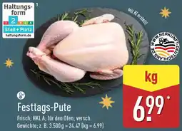Aldi Nord Festtags-Pute Angebot